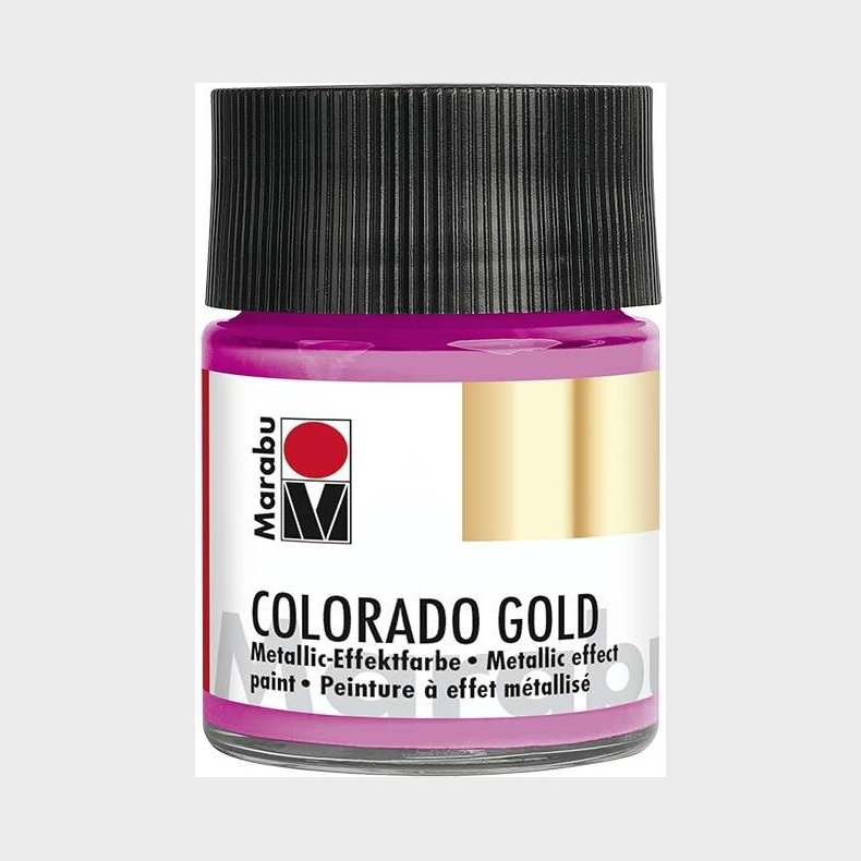 Marabu - Colorado Gold Paint - 50 Ml - Metallic-pink 733