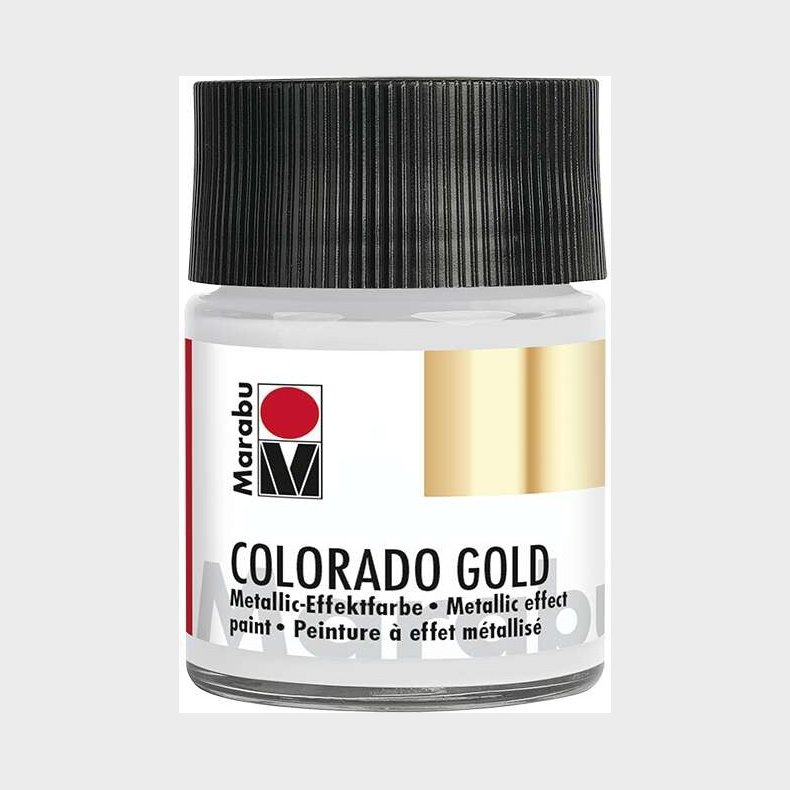 Marabu - Colorado Gold Paint - 50 Ml -  Metallic-silver 782
