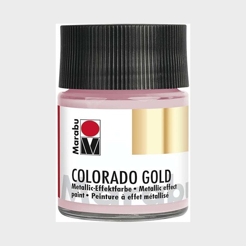 Marabu - Colorado Gold Paint - 50 Ml - Rose Gold 734