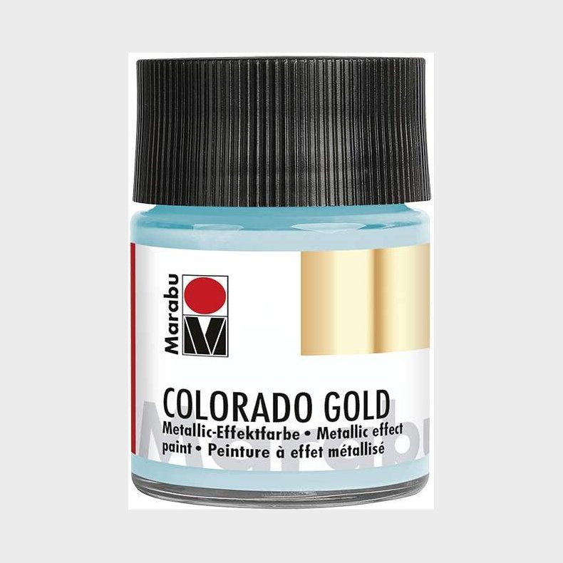 Marabu - Colorado Gold Paint - 50 Ml - Silver Blue 764