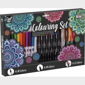 Coloring Set - 33 Dele 37,5 X 24 Cm