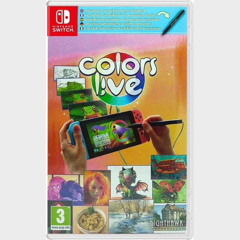 Colors Live (with Pen) - Nintendo Switch