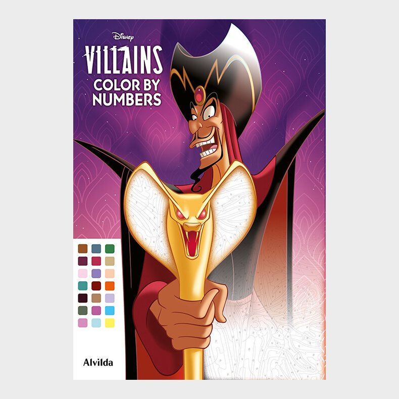 Colour By Numbers - Villains