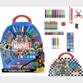 Marvel Avengers - Malekuffert Til Brn - 50 Dele