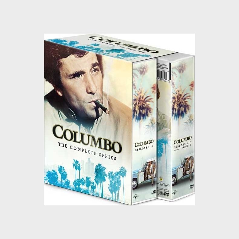 Columbo Boks - Sson 1-7 - DVD - Tv-serie