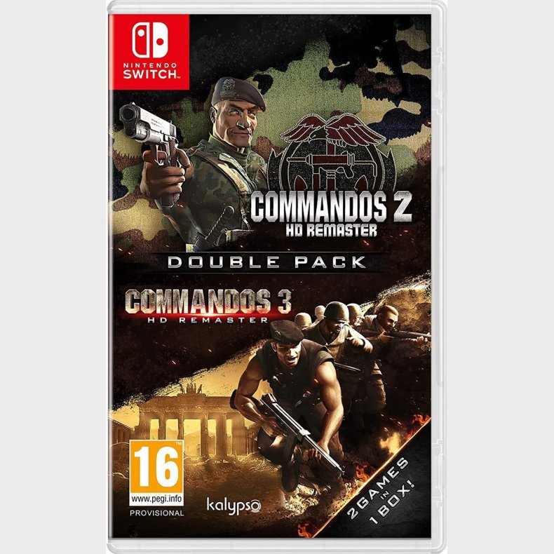 Commandos 2 & 3 Hd Remaster Double Pack - Nintendo Switch