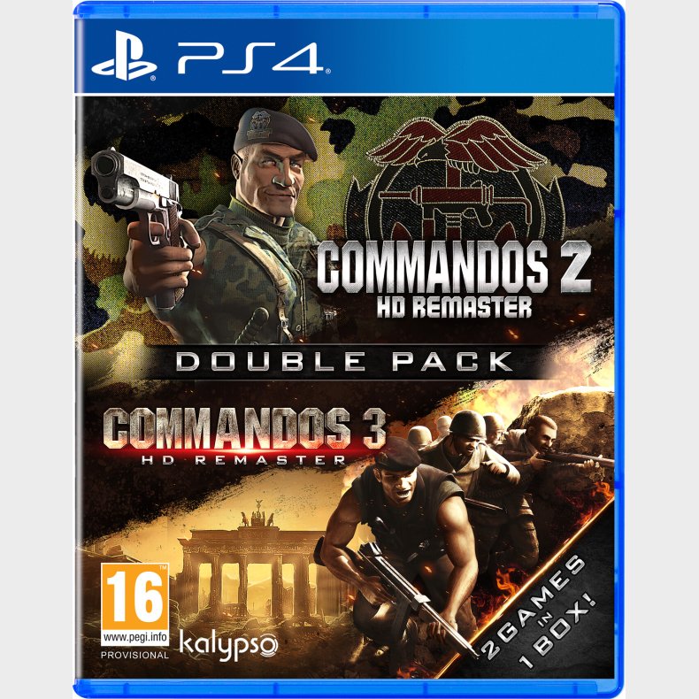 Commandos 2 + Commandos 3 Hd Remaster Double Pack - PS4