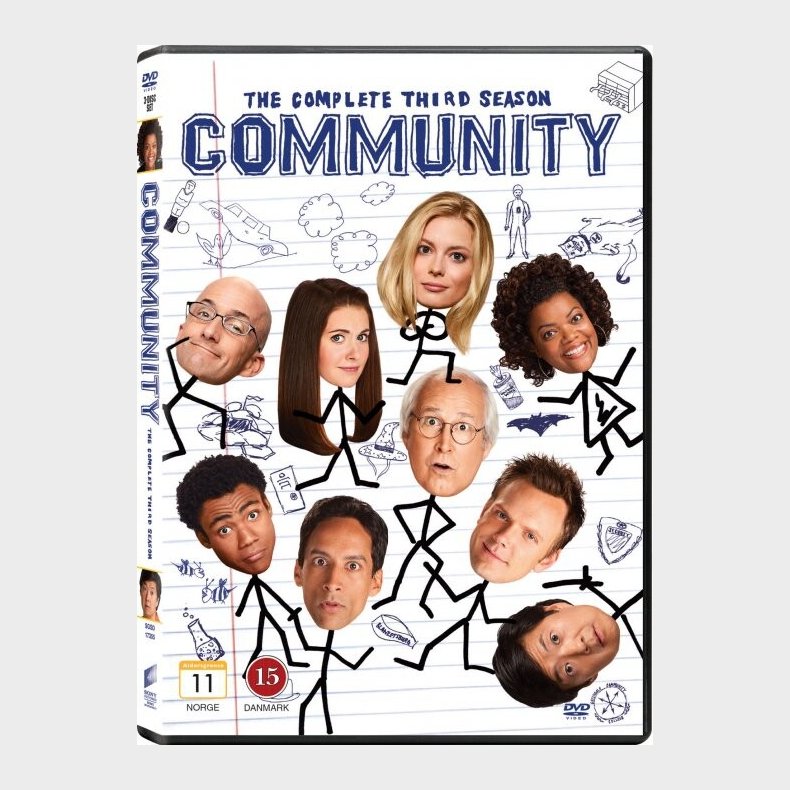 Community - Sson 3 - DVD - Tv-serie