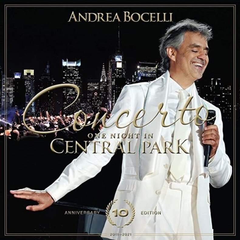Andrea Bocelli - Concerto: One Night In Central Park - 10th Anniversary - CD