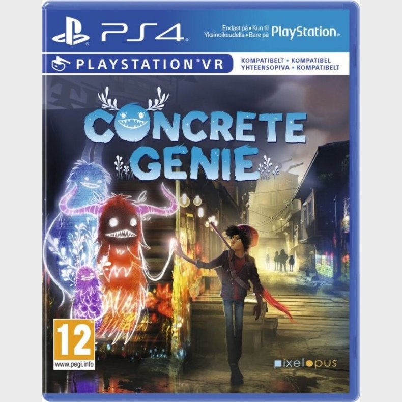 Concrete Genie (nordic) (psvr) - PS4