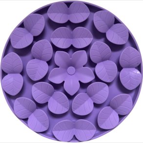 Confetti Dogs - Blomst & Blade Slikkemtte 20 X 20 X 1,7 Cm