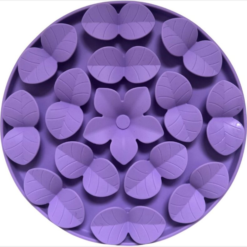 Confetti Dogs - Blomst & Blade Slikkemtte 20 X 20 X 1,7 Cm