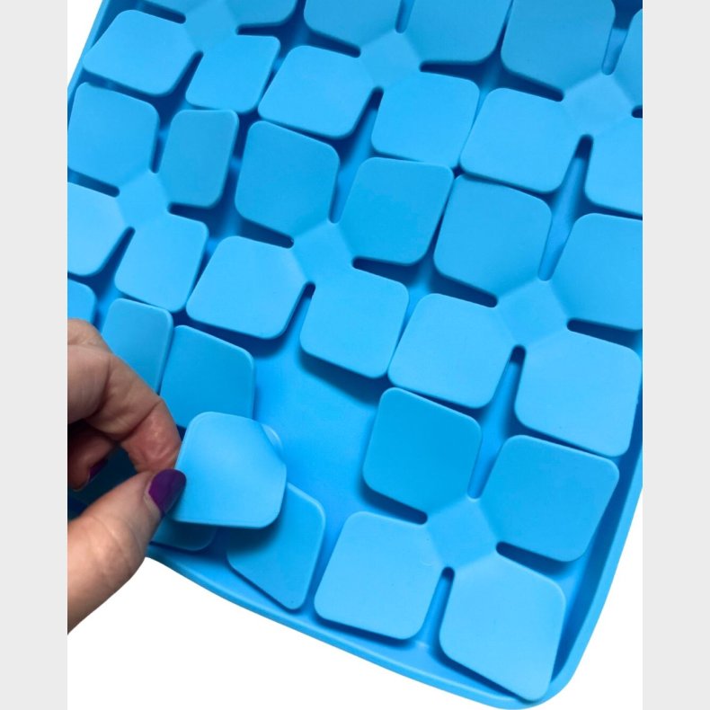 Confetti Dogs - Leaf Slikkemtte Til Vd Og Trfoder  20 X 20 X 2 Cm - Med Sugekopper P Bagsiden