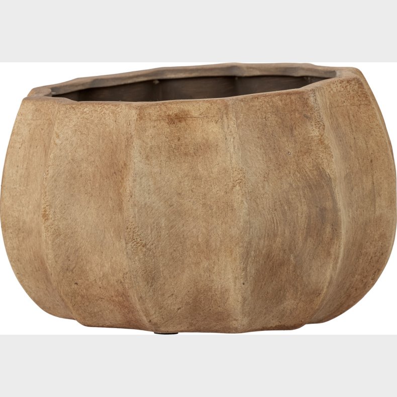 Bloomingville - Conja Deko Urtepotteskjuler - Brun - Terrakotta