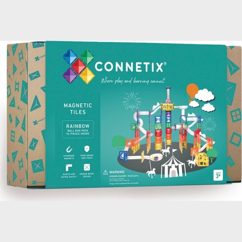 Connetix - Ball Run Magnets�t 92 Dele - (ct-r-00092-br)