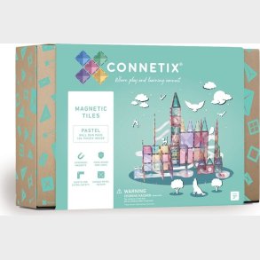 Connetix - Ball Run Pack - Magnetst 106 Dele - Pastel (ct-p-00106-br)