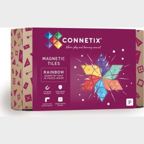 Connetix - Geometry Pack - Magnetst 30 Dele - (ct-r-00030-ge)