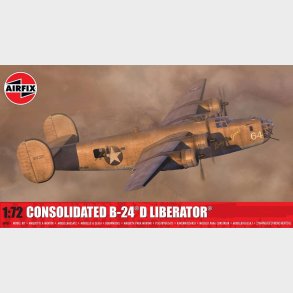 Airfix - Consolidated B-24d Liberator Fly Bygges�t - 1:72 - A09011