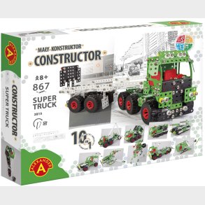 Constructor Pro Super Truck 10-i-1 Metal Konstruktionsbygges�t