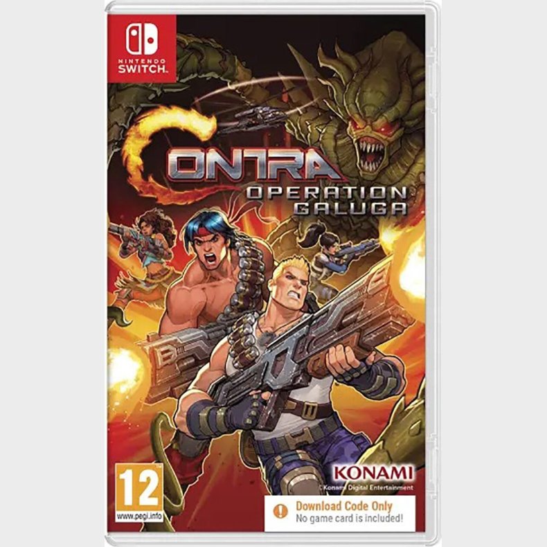 Contra: Operation Galuga - Kode I Boks - Nintendo Switch