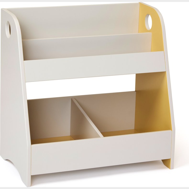 Bogreol Til B�rn - Star - Gr� Og Sennepsgul - Kids Concept