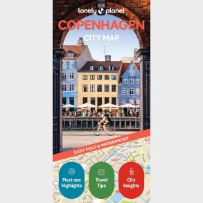 Copenhagen City Map - English book
