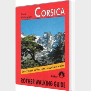 Corsica - Rother Walking Guide - Klaus Wolfsperger - English Book