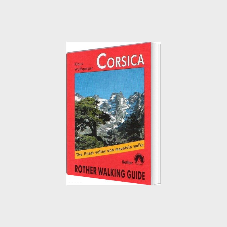 Corsica - Rother Walking Guide - Klaus Wolfsperger - English Book
