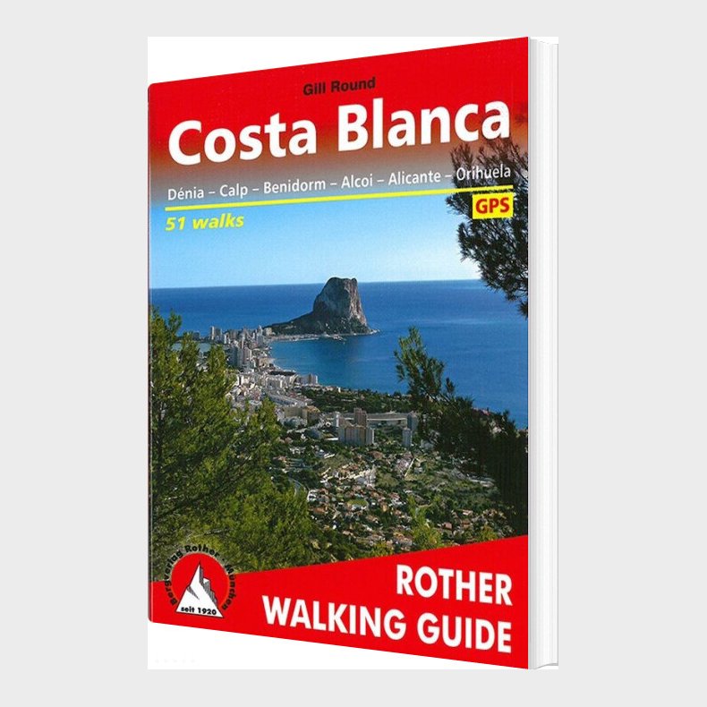 Costa Blanca - Rother Walking Guide - Gill Round - English Book