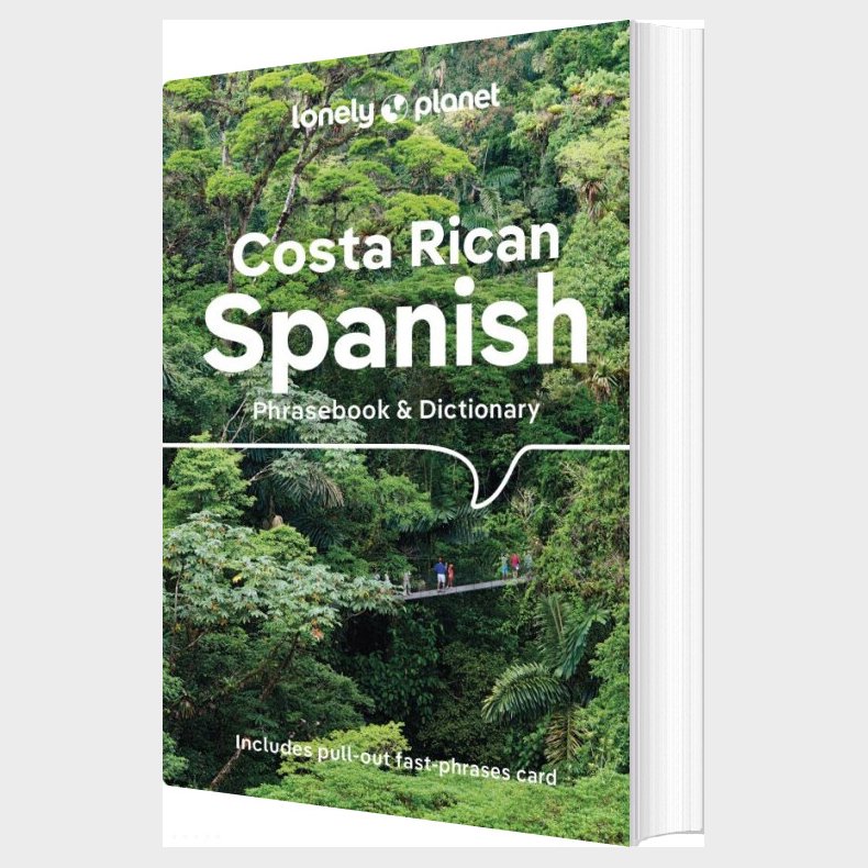 Costa Rican Spanish Phrasebook & Dictionary - Lonely Planet  - English book