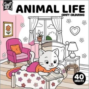 Cosy Malebog 20 X 20 Cm - 40 Sider Animal - Bog