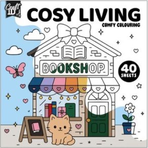 Cosy Malebog 20 X 20 Cm - 40 Sider Cosy - Bog