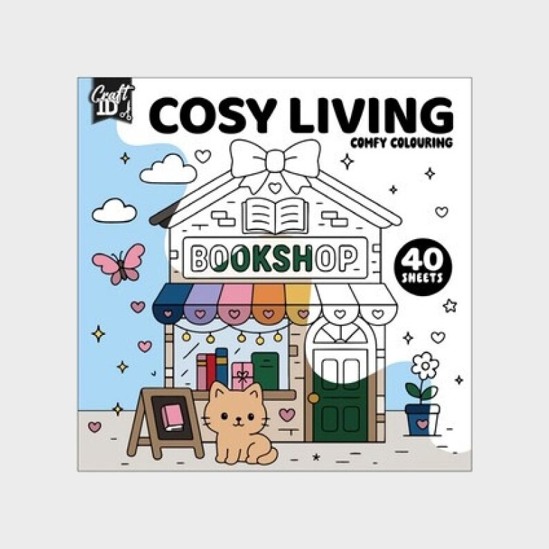 Cosy Malebog 20 X 20 Cm - 40 Sider Cosy - Bog