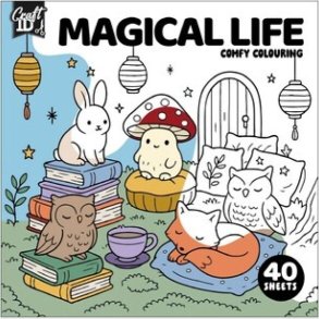 Cosy Malebog 20 X 20 Cm - 40 Sider Magical - Bog