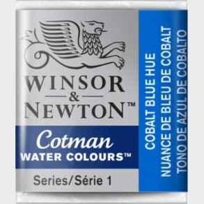 Winsor & Newton - Cotman Watercolour - 1/2 Pan - Kobolt Bl