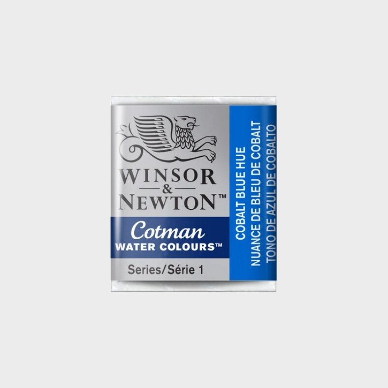 Winsor & Newton - Cotman Watercolour - 1/2 Pan - Kobolt Bl