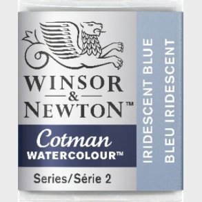 Winsor & Newton - Cotman Watercolour - 1/2 Pan - Iriserende Bl