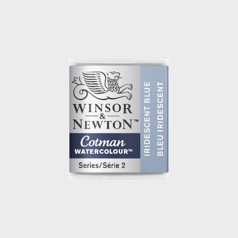 Winsor & Newton - Cotman Watercolour - 1/2 Pan - Iriserende Bl