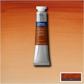Winsor & Newton - Akvarelfarve - Cotman - Burnt Sienna 21 Ml