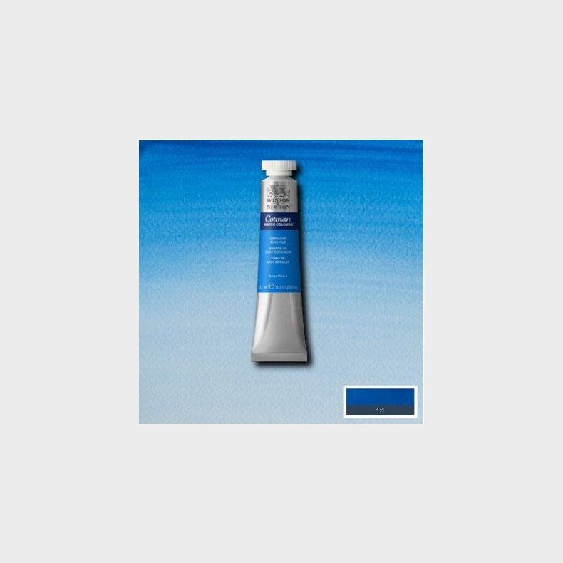 Winsor & Newton - Cotman Watercolour - 21ml - Cerulean Blue