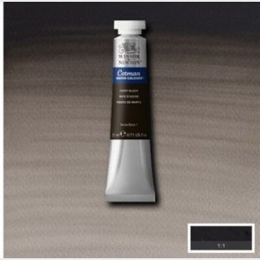 Winsor & Newton - Cotman Water Colours 21 Ml - Ivory Black 331