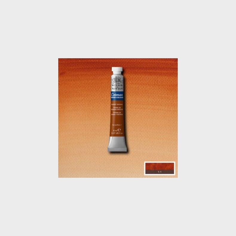 Winsor & Newton - Cotman Watercolour - 8 Ml - Br�ndt Sienna Brun