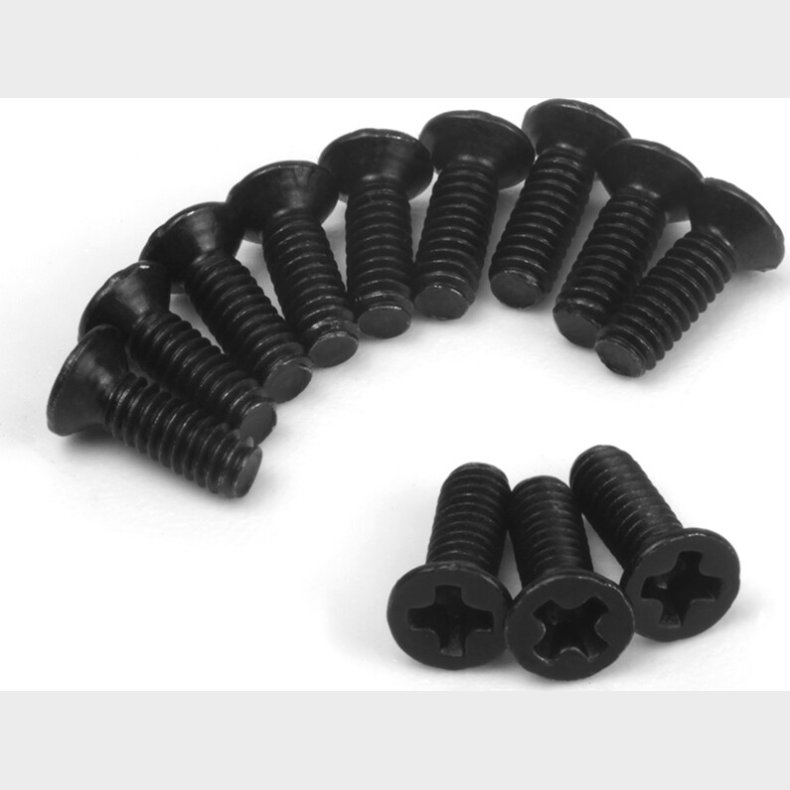 Countersunk Tapping Screw 2�5mm (12pcs) - 540461 - Blackzon