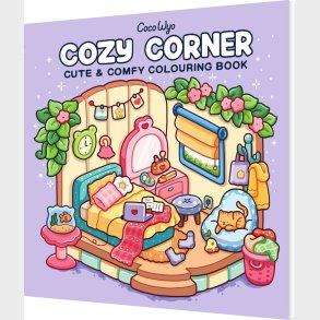 Cozy Corner: Cute & Comfy Colouring Book - Coco Wyo - English Book