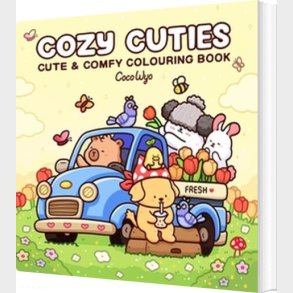 Cozy Cuties: Cute & Comfy Colouring Book - Coco Wyo - English Book