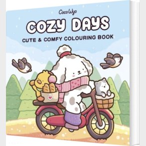 Cozy Days: Cute & Comfy Colouring Book - Coco Wyo - English Book