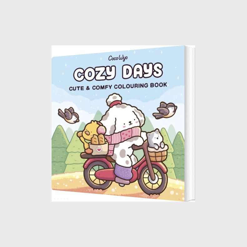 Cozy Days: Cute & Comfy Colouring Book - Coco Wyo - English Book
