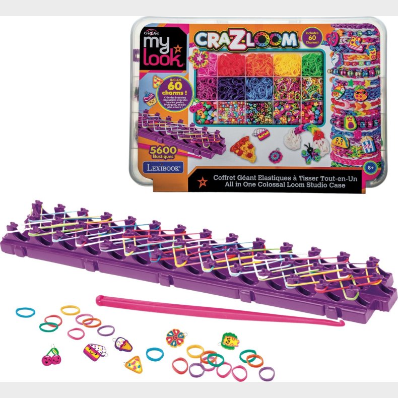 Cra-z-art - Cra-z-loom - All In One Colossal Loom Studio Case