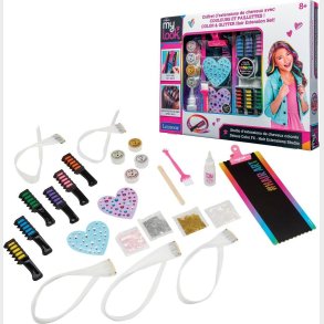 Cra-z-art - My Look Color & Glitter Hair Extension Studio Set