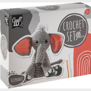 Craft Id - Crochet Kit Elephant (cr1733)